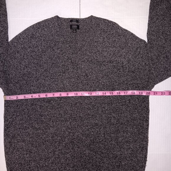 J.CREW MEN'S SLIM FIT LAMBS WOOL MARLED V-NECK SWEATER - Picture 11 of 11